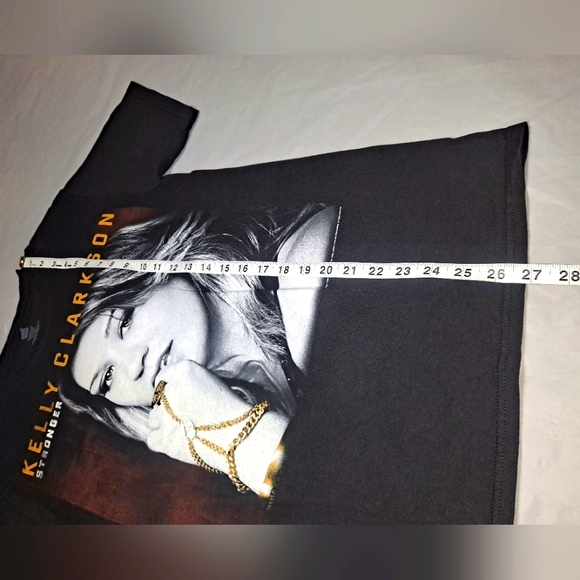 Vintage Kelly Clarkson 2012 Concert Tour T-shirt Women's Small Blk Collector's - Picture 9 of 9